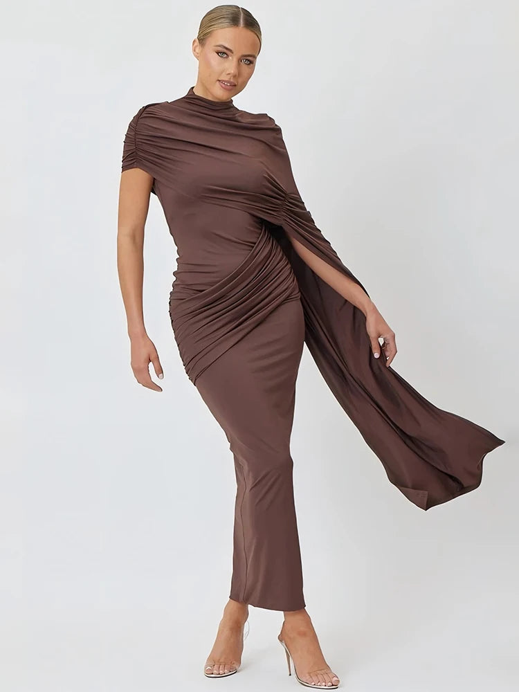 Liv - Draped bodycon dress
