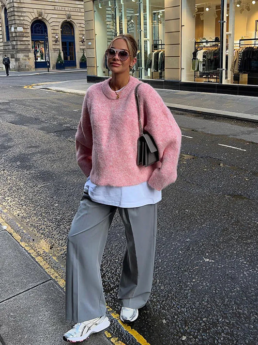 Zinzi - Soft knitted wool blend sweater