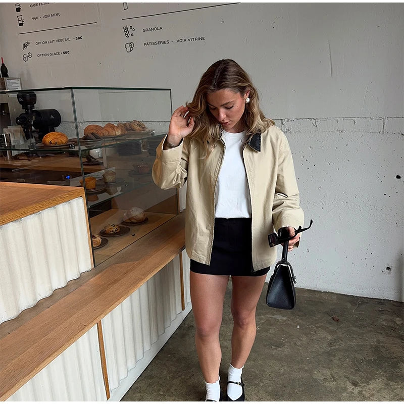 Mandy - Barnstyle zipper jacket