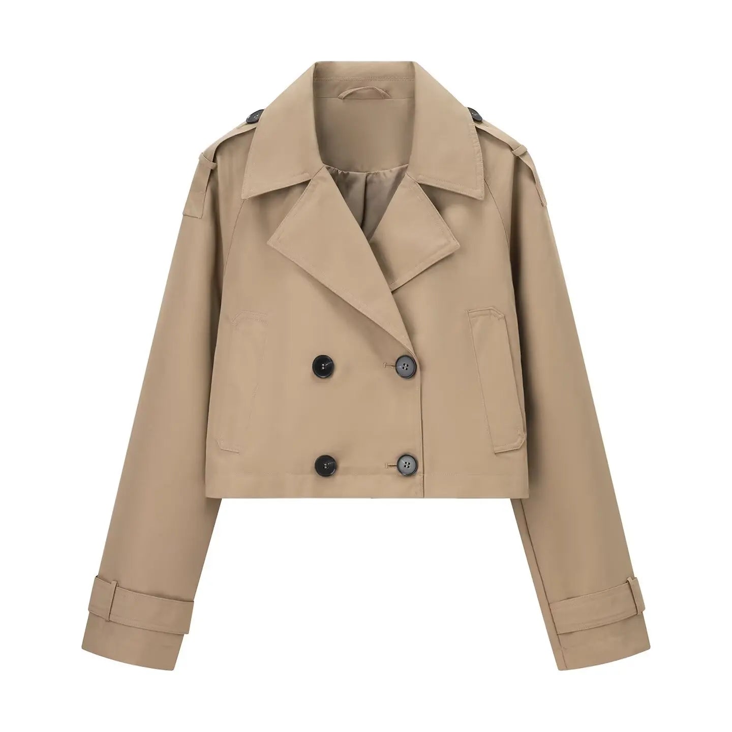 Kaia - Cropped classic trench