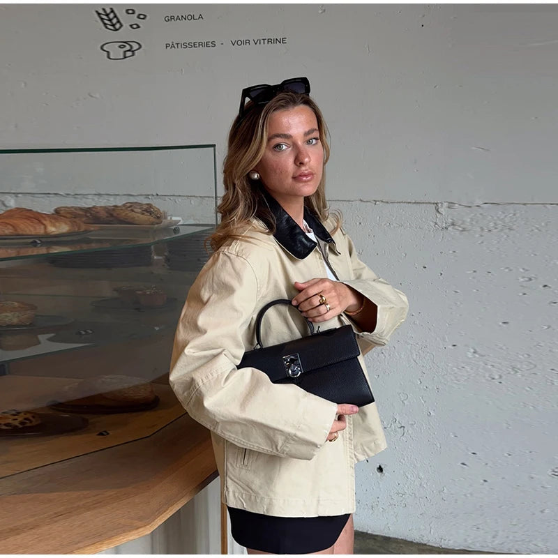 Mandy - Barnstyle zipper jacket