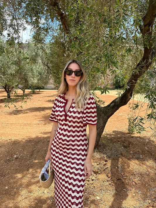 Philia - Fine knitted midi dress