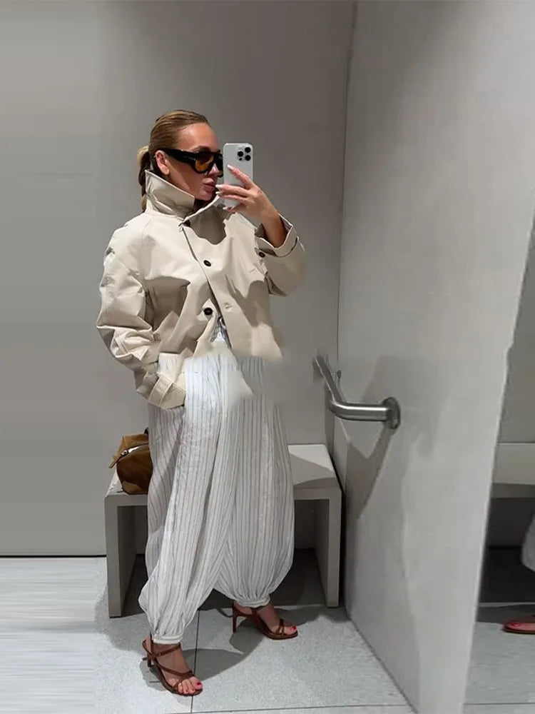 Sienna - Short trench coat