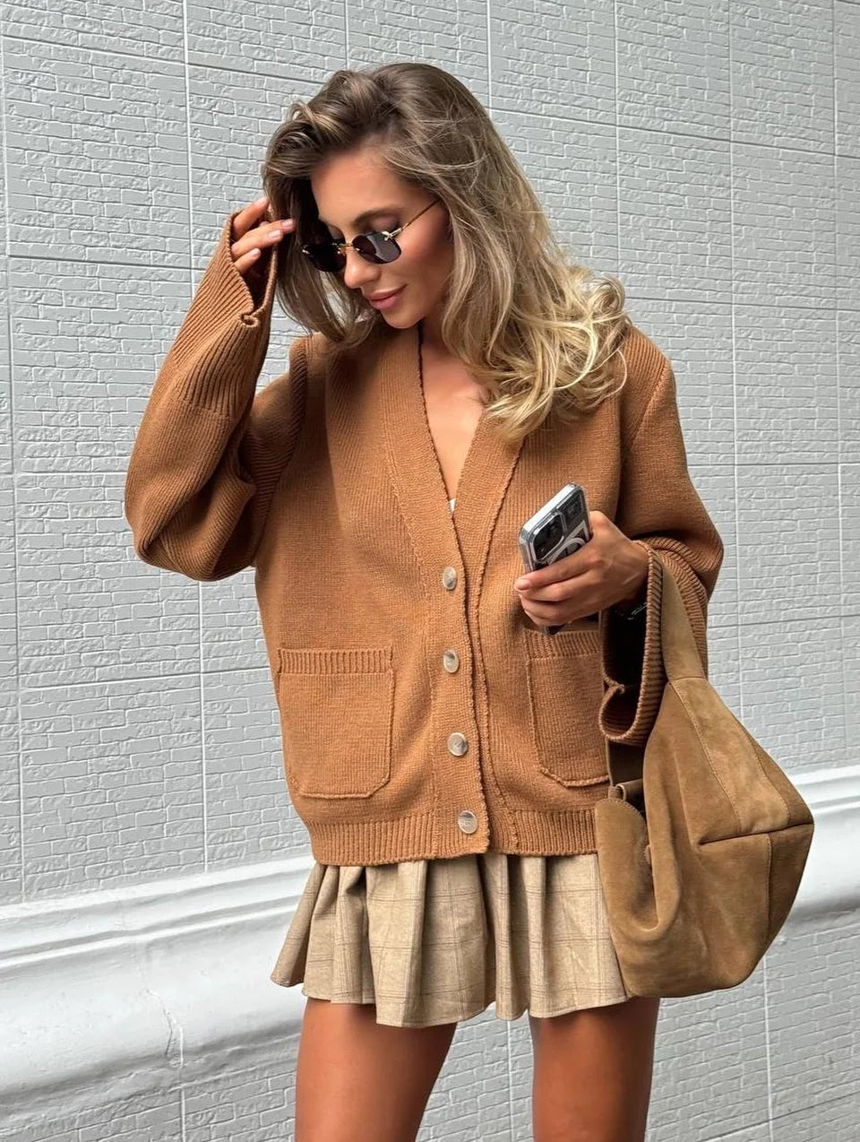 Emily - Luxurious knitted cardigan