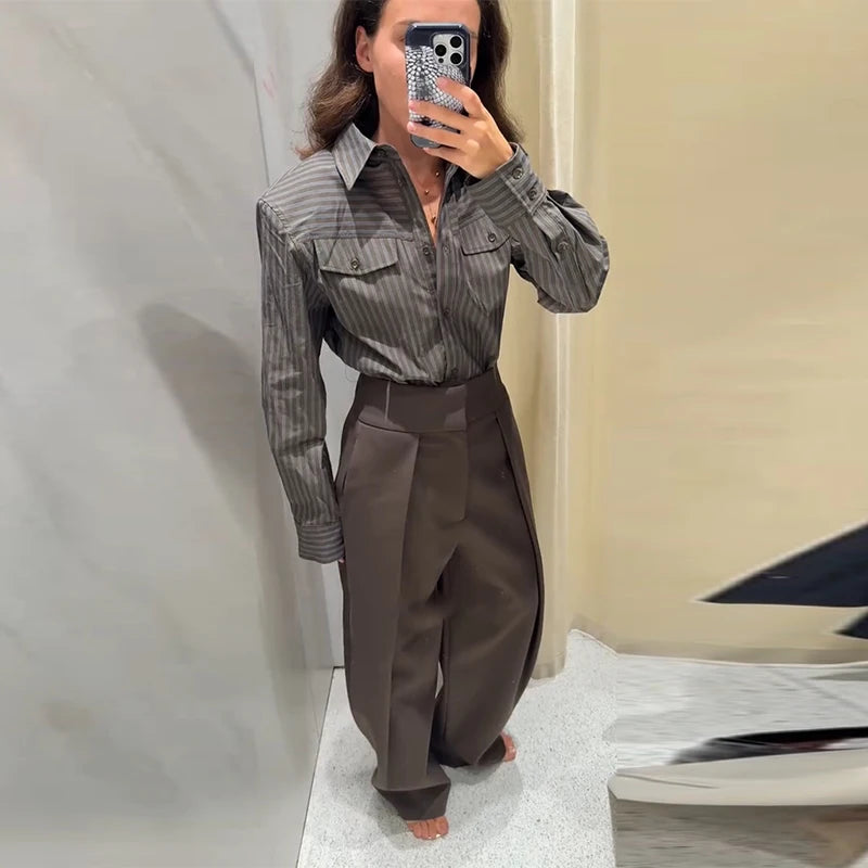 Juliette - Taylored trousers and shirt
