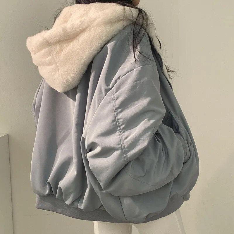 Shanina - Reversible lined bomber jacket