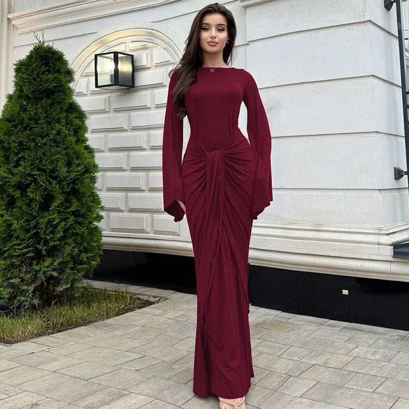 Kennedy - Figure flattering long dress