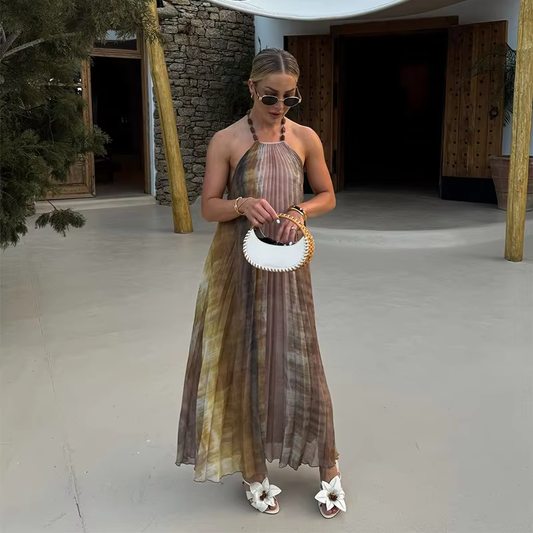 Rimona - Elegant pleated dress