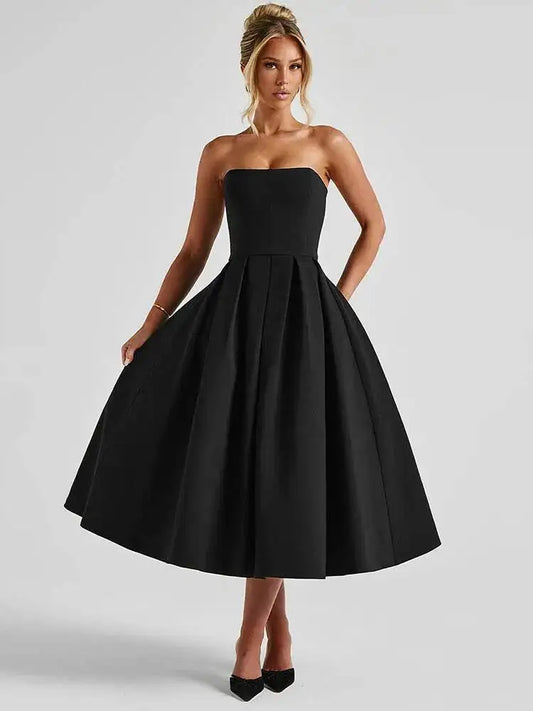 Lydia - Strapless dress