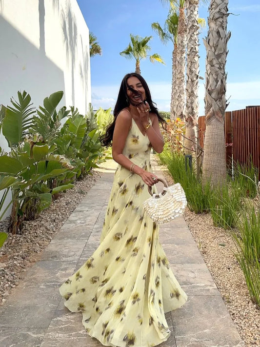 Tamsin - Summer dress with print