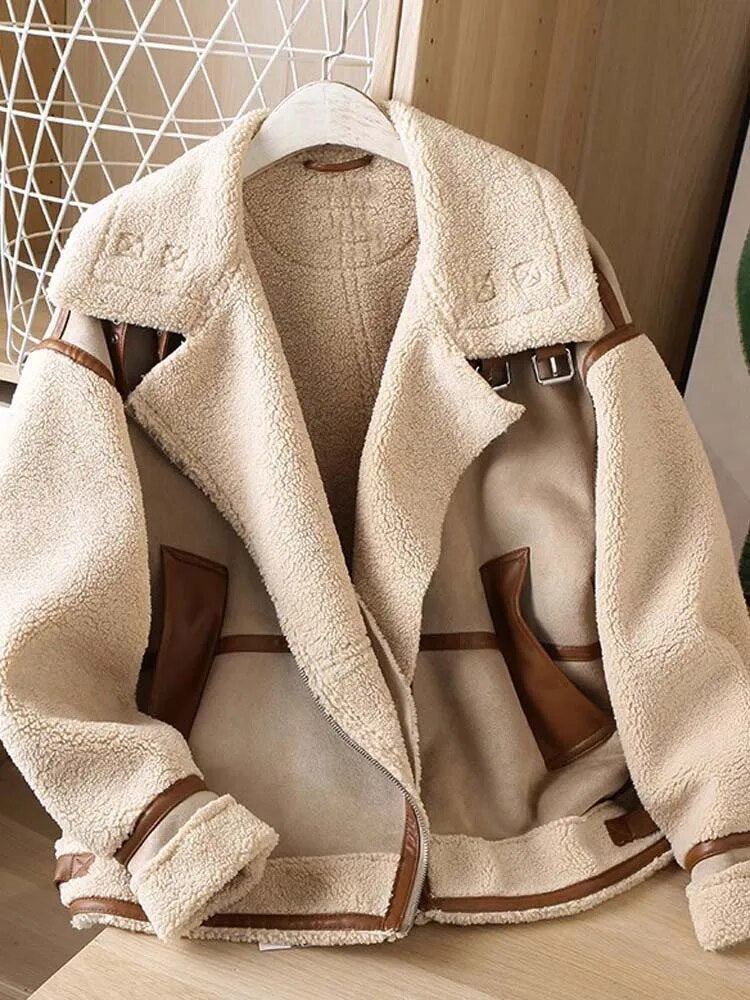 Verena - Casual fleece coat