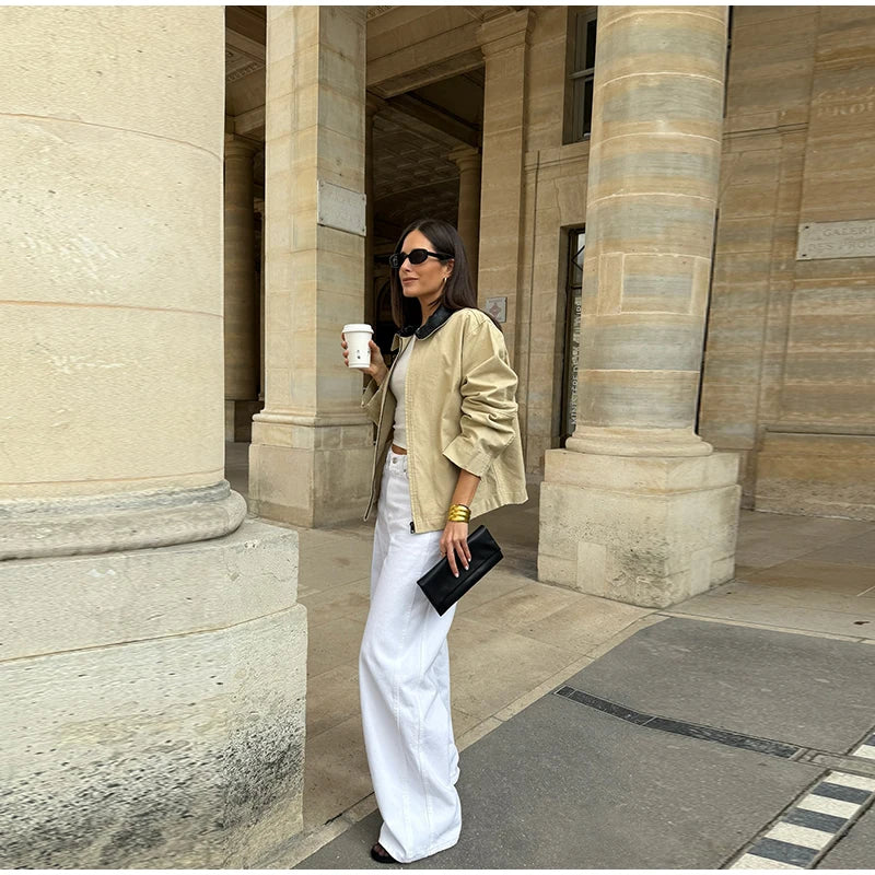 Mandy - Barnstyle zipper jacket