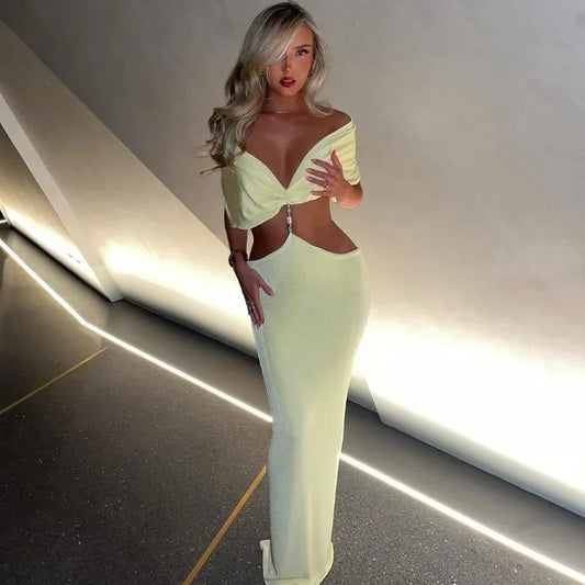 Inara - Open back dress