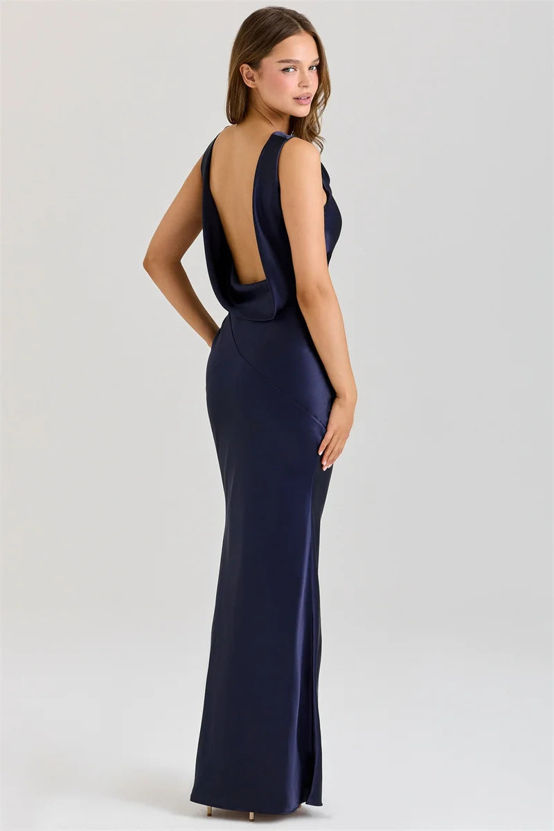 Morgan - Open back dress