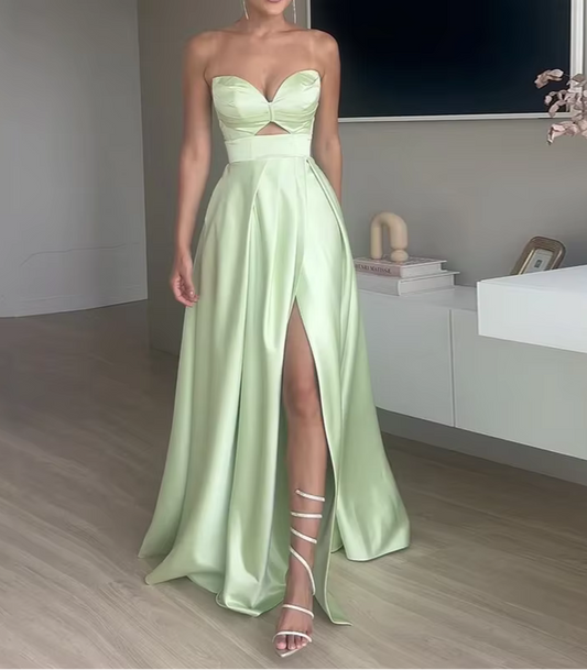 Lily - Elegant strapless dress