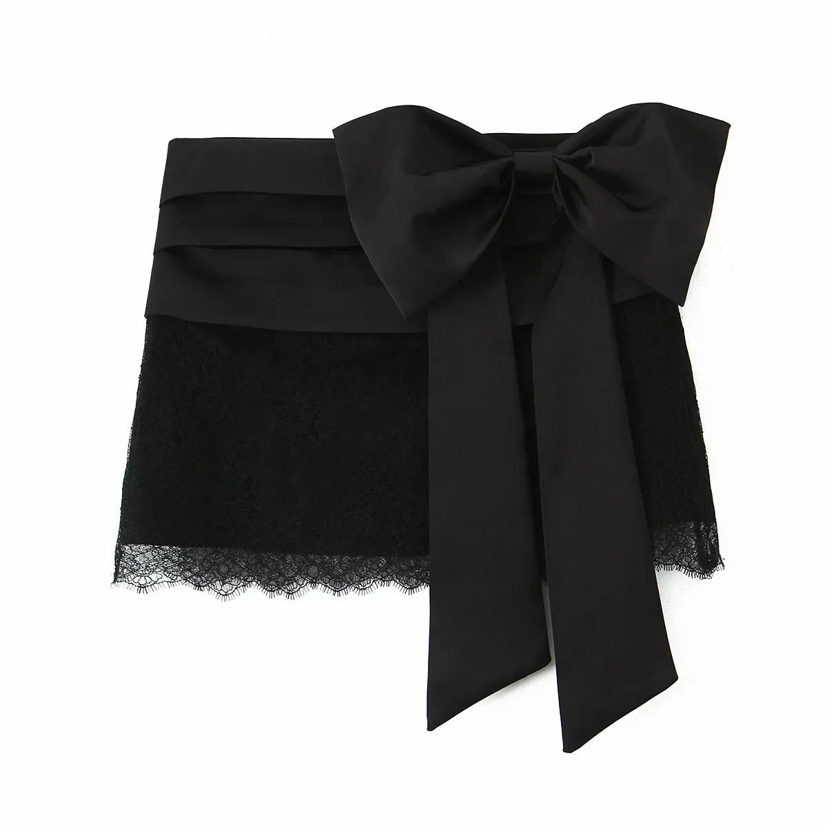 Maura - Lace bodice and mini skirt set