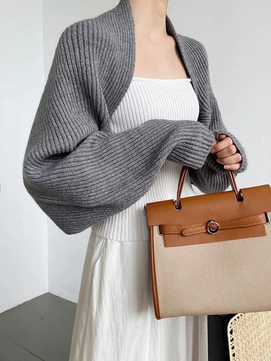 Carmen - Knitted bolero cardigan