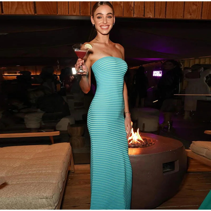 Isa - Strapless bodycon dress