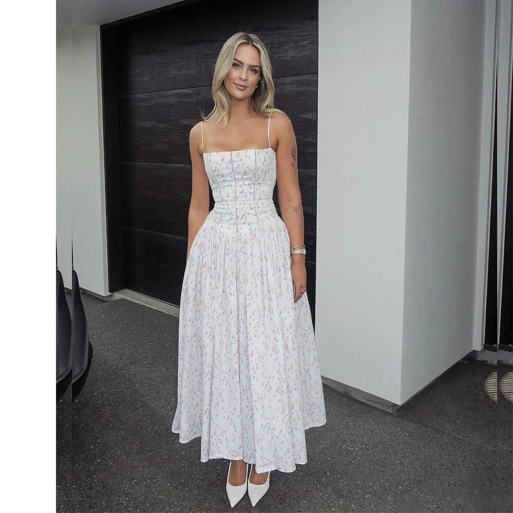 Paloma - Printed a-line dress