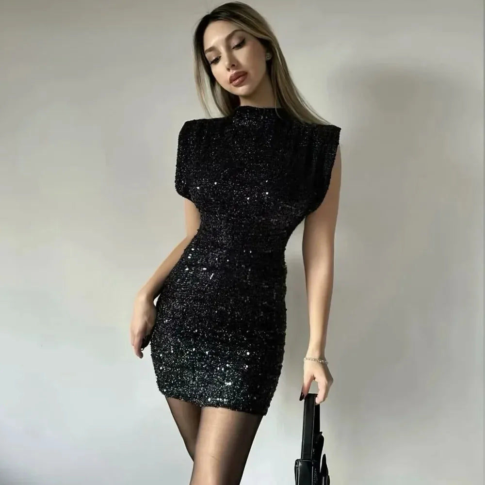 Samina - Sequin mini dress