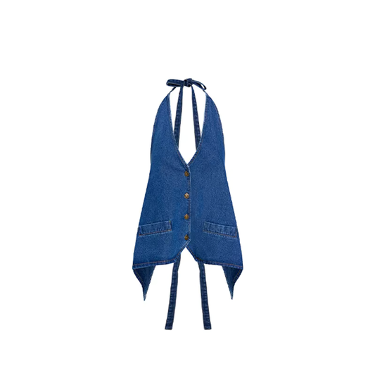 Willow - Elegant denim two piece set