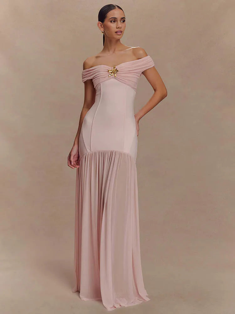 Ariella - Off shoulder mermaid dress
