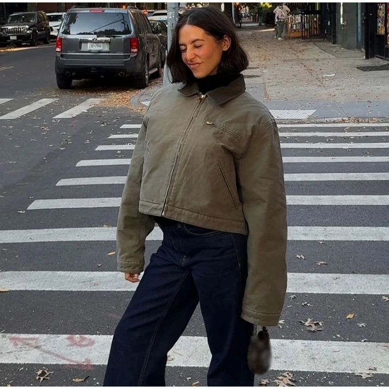 Maeve - Barnstyle zipper jacket