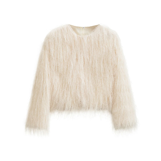 Adeline - Fringe jacket top