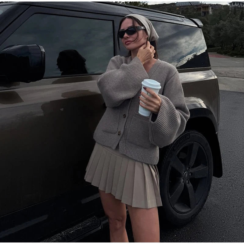 Emily - Luxurious knitted cardigan