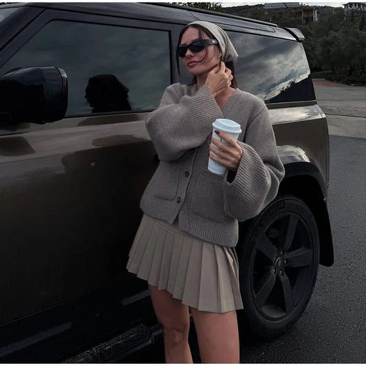 Emily - Luxurious knitted cardigan