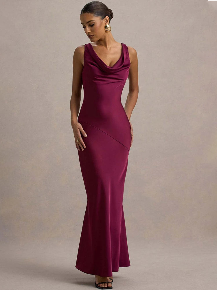 Paris - Cowl neck dress
