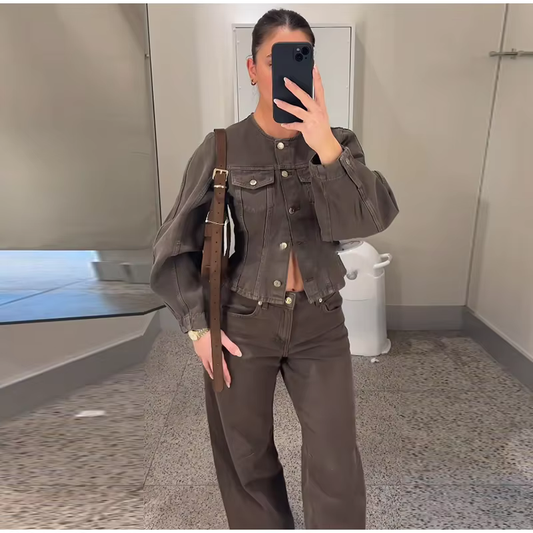 Suella - Denim set
