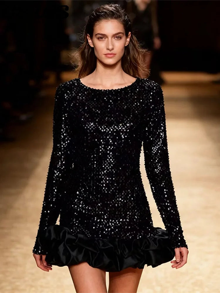 Elodie - Sequin mini dress