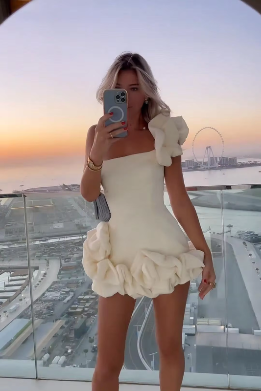 Samira - Ruffled mini dress