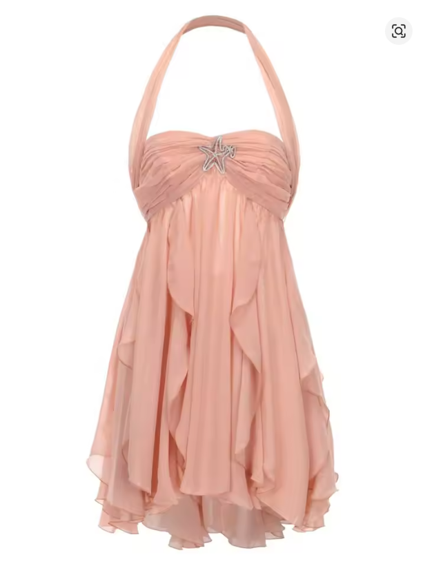Sami - Halterneck mini dress