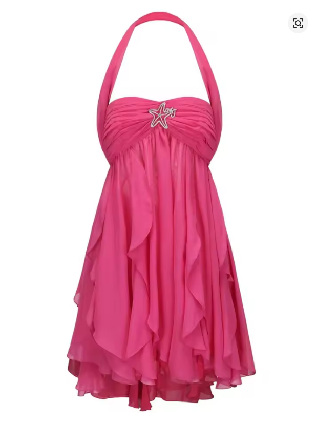 Sami - Halterneck mini dress