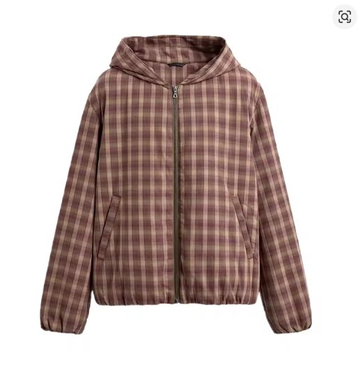 Maia - Hooded zipper jacket