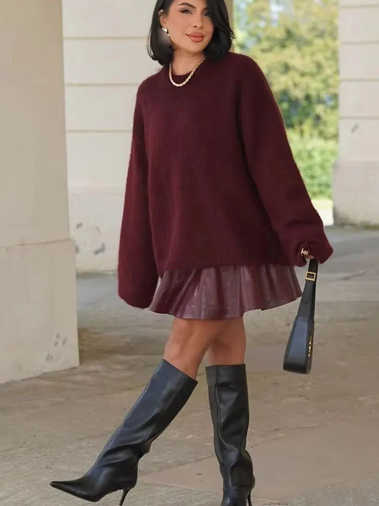 Saylor - Mohair blend knitted jumper