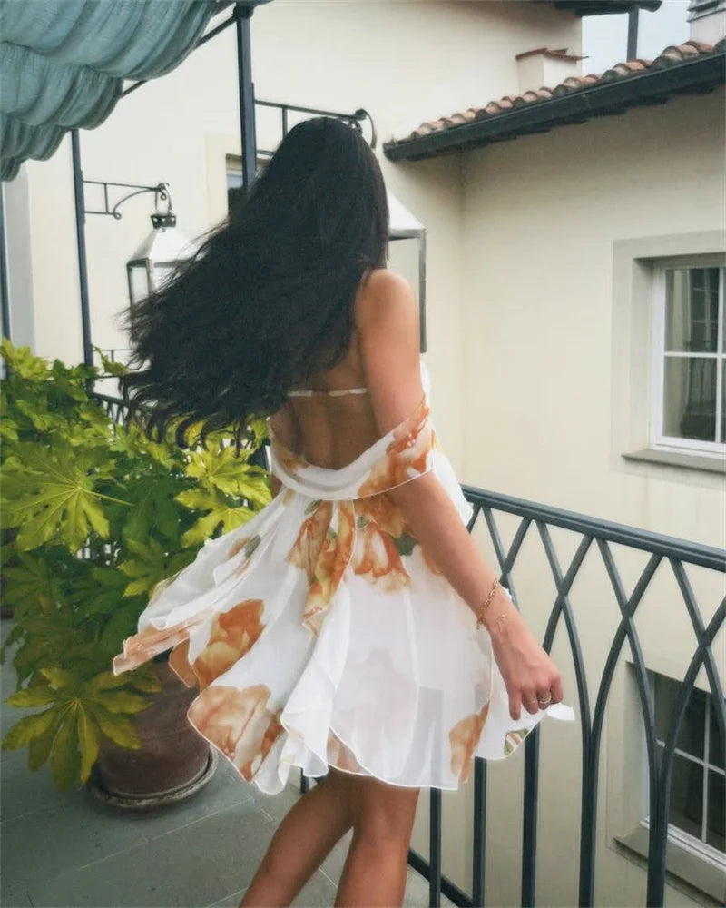 Sami - Halterneck mini dress