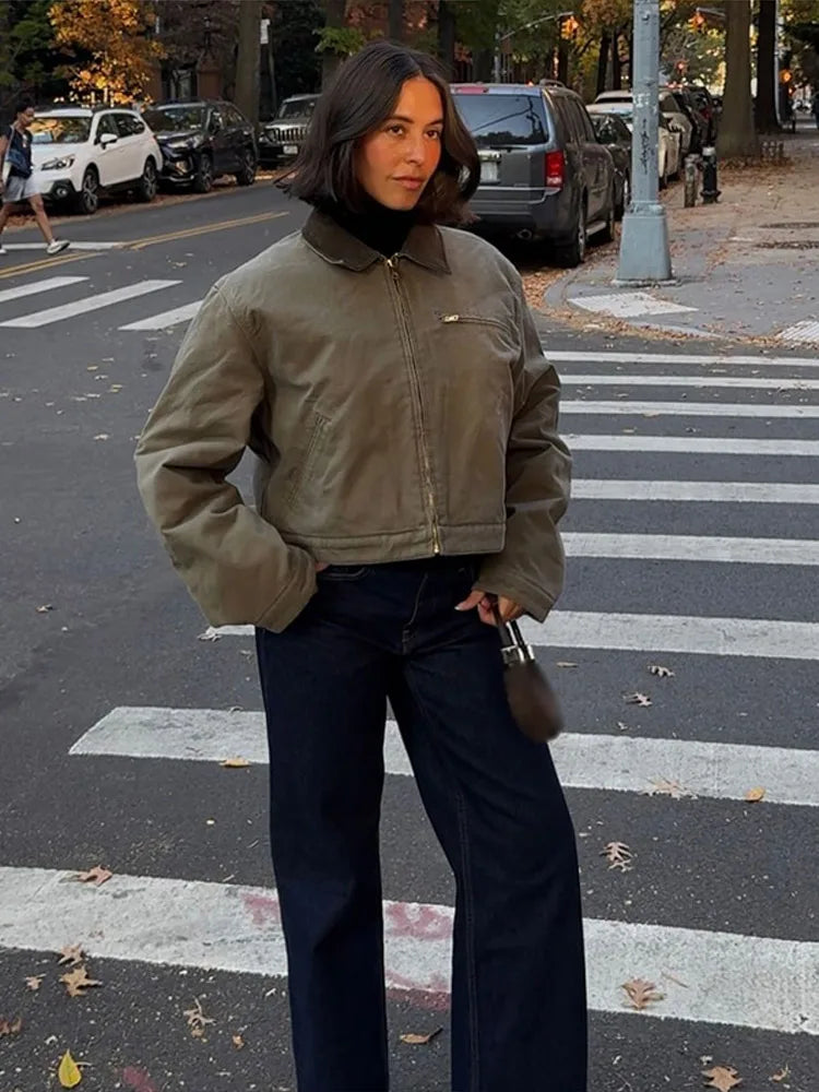 Maeve - Barnstyle zipper jacket