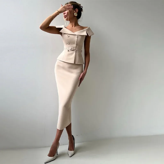 Irina - Off shoulder two piece set