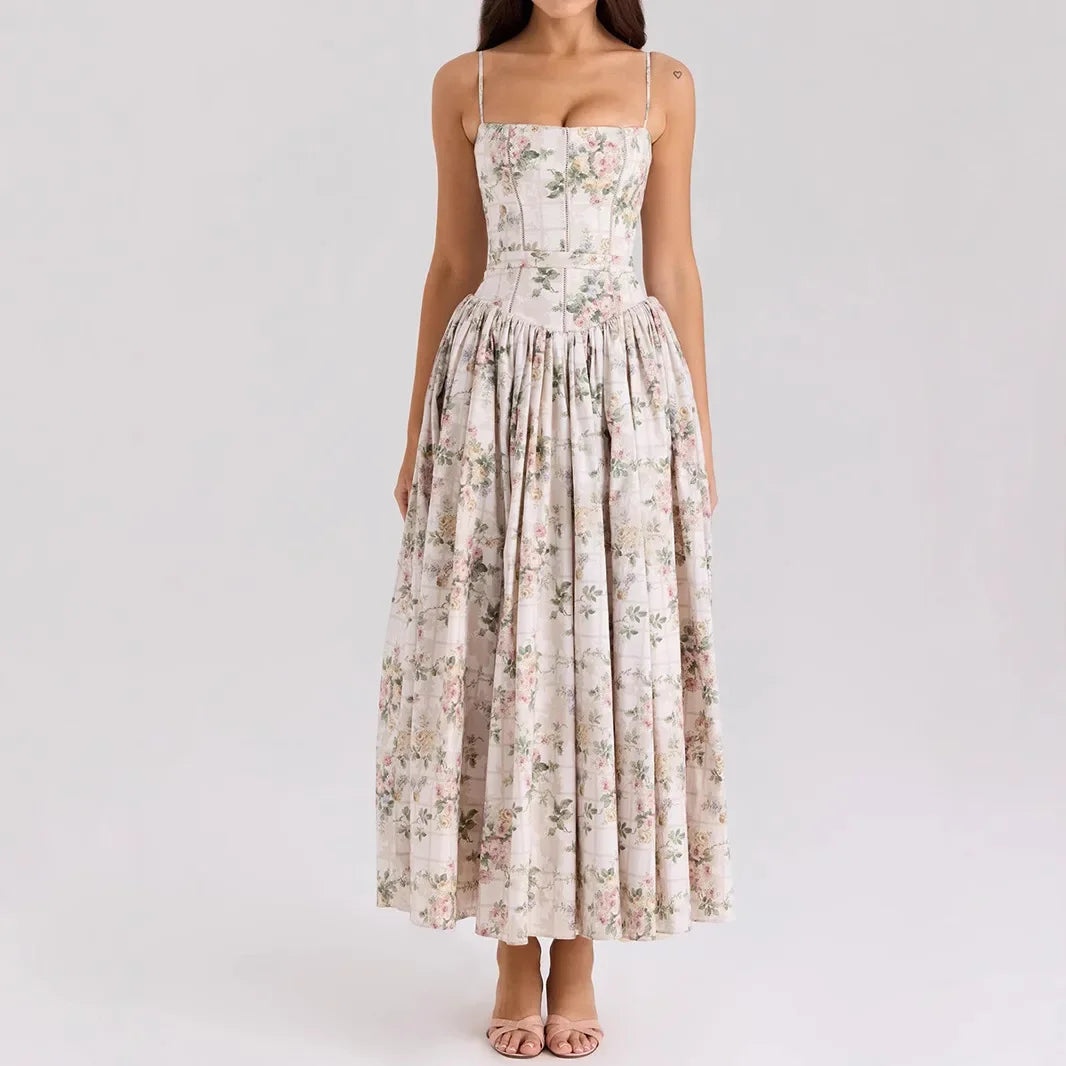 Paloma - Printed a-line dress