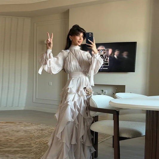 Aurelia - Ruffled maxi dress