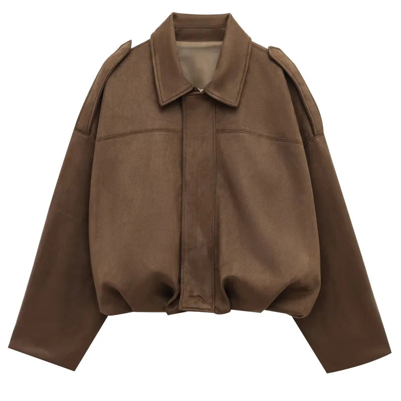 Ivana - Casual suede style jacket