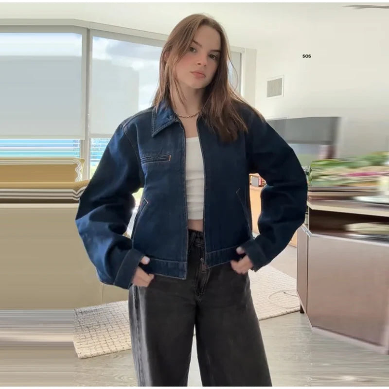 Maeve - Barnstyle zipper jacket