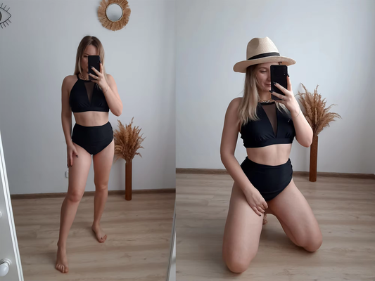 Marina - Flattering high waist bikini