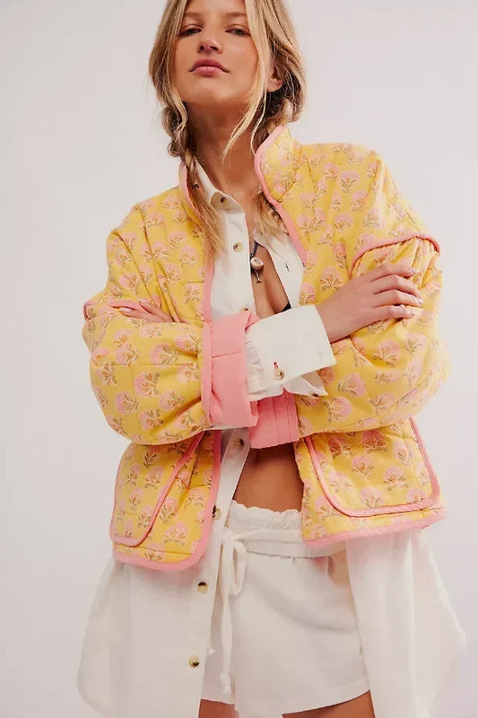 Daisy - Patchwork padded jacket