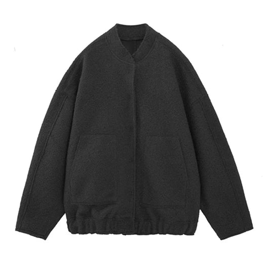 Anouk - Oversized bomber style jacket