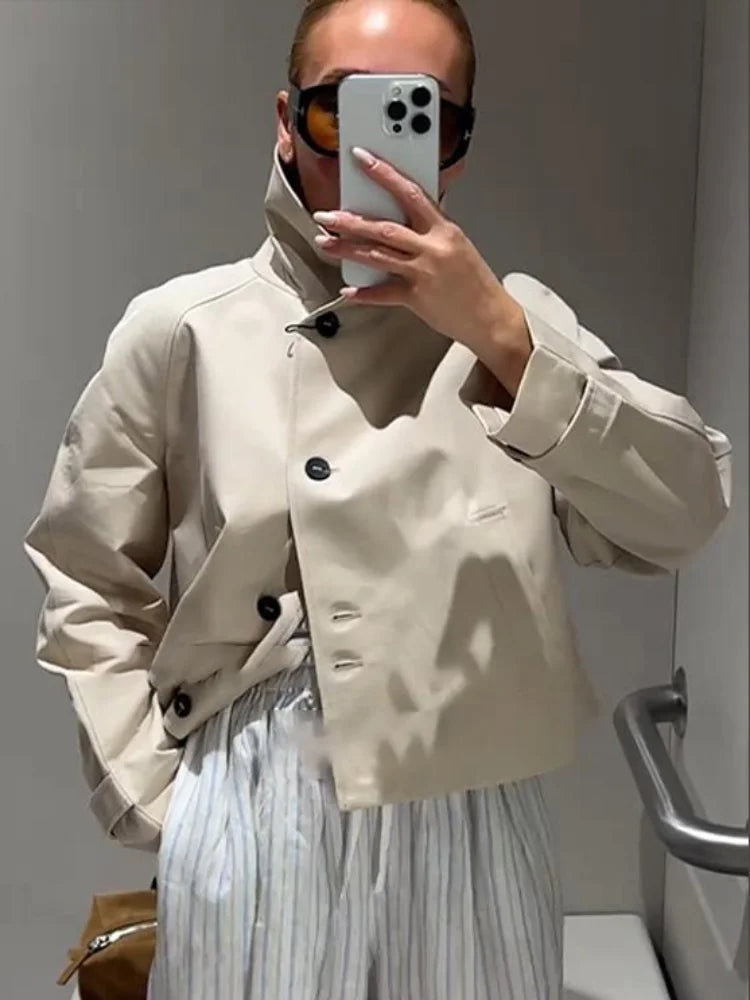 Sienna - Short trench coat