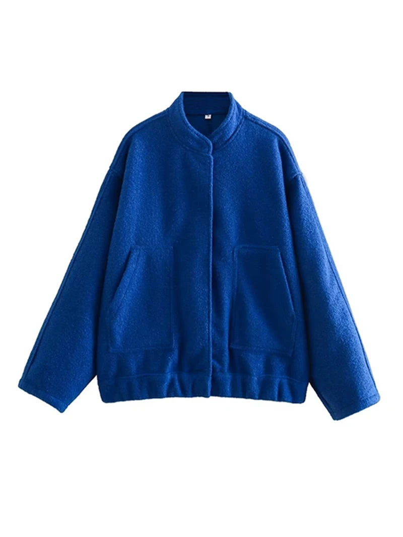 Anouk - Oversized bomber style jacket